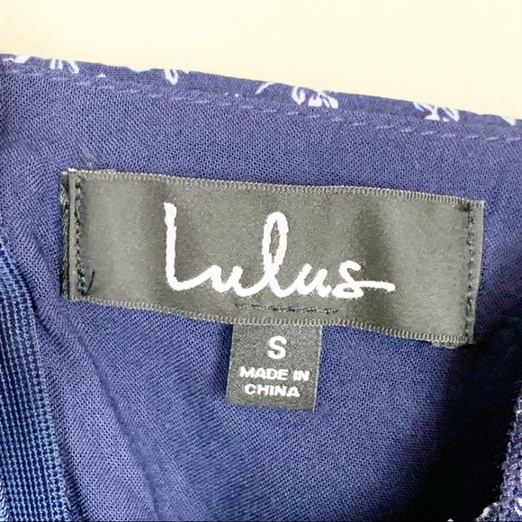 Lulu’s Sashabella Floral Lace Up Puff Sleeve Dress - Picture 6 of 7